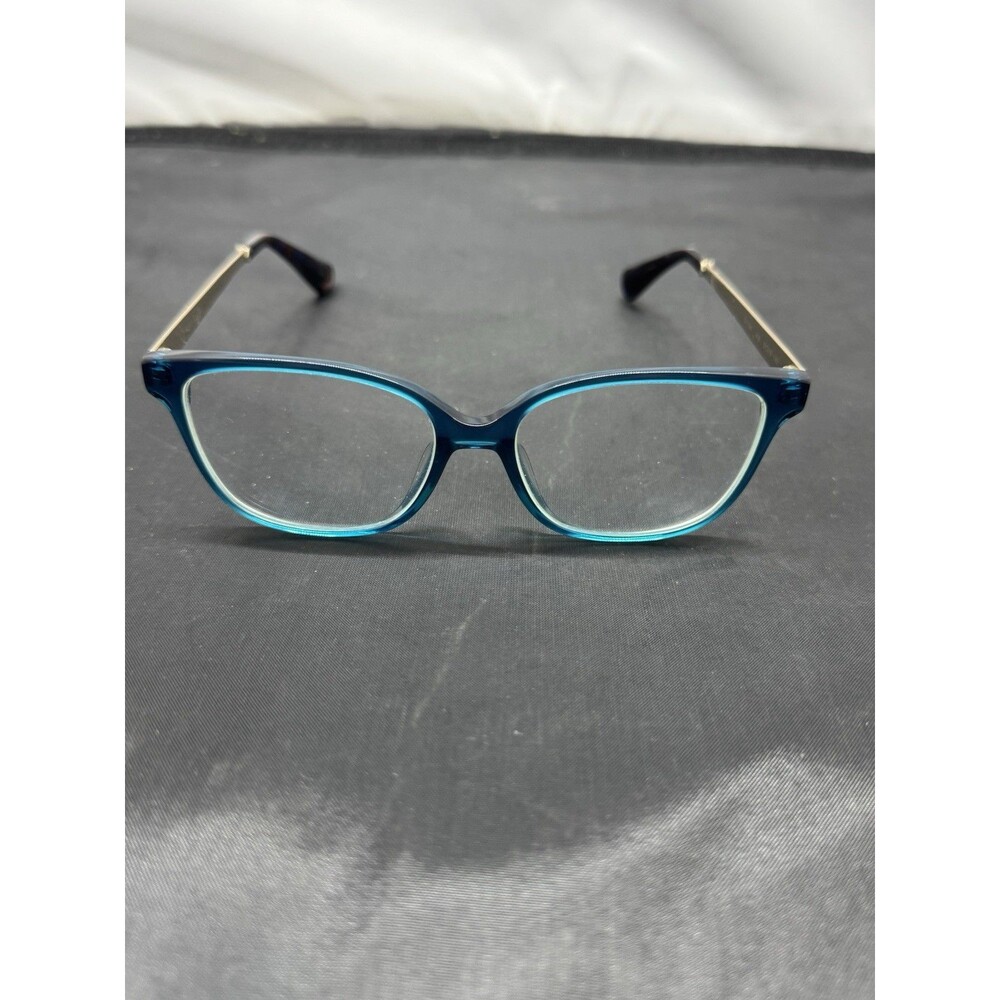 Christian Lacroix Eyeglasses, Frames Only CL1094 618 51-15-140 Clear Teal/Gold